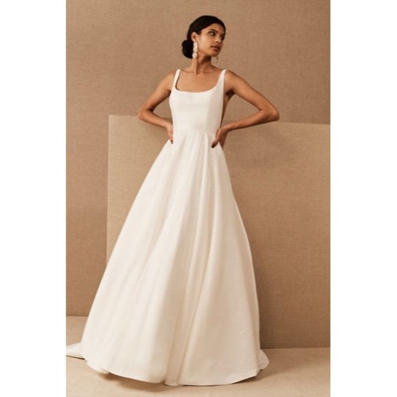 Jenny Yoo Lawrence Wedding Gown Size 10 - Picture 7 of 12